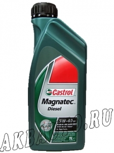Масло моторное синтетическое Castrol Magnatec Diesel 5W40 DPF 1л купить в Москве по цене 580 рублей - АКБАВТО