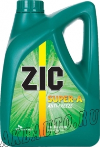 Антифриз Zic Super A Green (Концентрат -70) 3,78Л Зеленый купить в Москве по цене 499 рублей - АКБАВТО