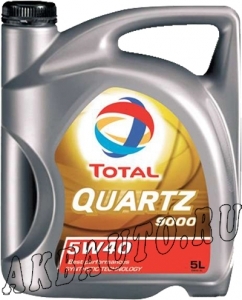 Масло моторное синтетика Total Quartz 9000 5W40 4L купить в Москве по цене 1450 рублей - АКБАВТО