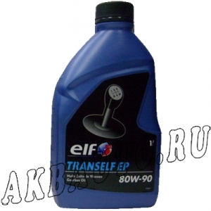 Масло трансмиссионное ELF Tranself EP 80W90 GL-4 1L купить в Москве по цене 330 рублей - АКБАВТО