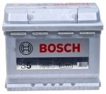 Аккумулятор автомобильный Bosch Silver Plus S5006 63 А/ч 610 A прям. пол. Росс авто (242x175x190)