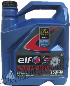 Масло дизельное полусинтетика Elf Evolution 700 Turbo Diesel 10W40 5L купить в Москве по цене 1520 рублей - АКБАВТО
