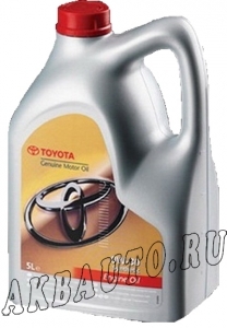 Масло моторное Toyota 0W30 5л синтетическое SL/CL 08880-80365 купить в Москве по цене 3550 рублей - АКБАВТО