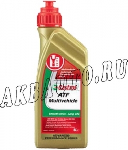 Масло трансмиссионное Castrol ATF Multivehicle 1л купить в Москве по цене 550 рублей - АКБАВТО