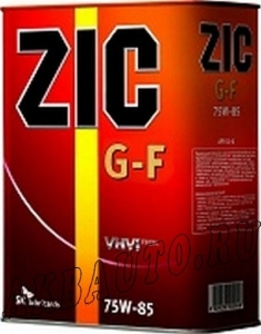 Масло трансмиссионное Zic G-f Top 75w85 GL-4 4Л. Синтетика купить в Москве по цене 1321 рубль - АКБАВТО