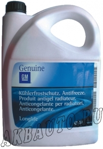 Антифриз GM красный Long Life концентрат 1940678 5л купить в Москве по цене 860 рублей - АКБАВТО
