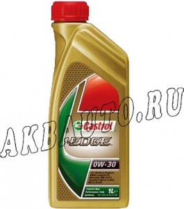 Масло моторное синтетическое Castrol EDGE Professional BMW LL-01 0W30 1л купить в Москве по цене 850 рублей - АКБАВТО