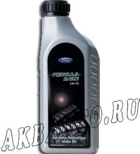 Масло моторное Ford Formula синтетическое 5W40 1л 14E9CF купить в Москве по цене 510 рублей - АКБАВТО