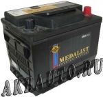 Аккумулятор автомобильный Medalist 62 А/ч 600 А обр. пол. 56219 Евро авто (242x175x190) купить в Москве по цене 5600 рублей - АКБАВТО