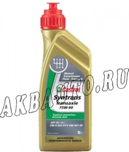 Масло трансмиссионное Castrol Syntrans Transaxle 75W90 GL-4+ 1л купить в Москве по цене 760 рублей - АКБАВТО