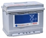 Аккумулятор автомобильный Bosch Silver Plus S5006 63 А/ч 610 A прям. пол. Росс авто (242x175x190)