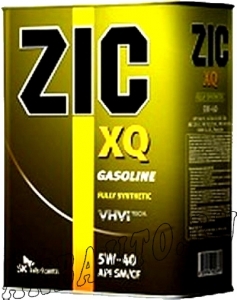 Масло моторное синтетическое Zic X9 5W40 SM/CF 4Л купить в Москве по цене 1560 рублей - АКБАВТО