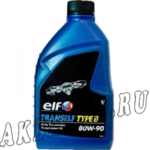 Масло трансмиссионное ELF Tranself B 80W90 GL-5 1L купить в Москве по цене 220 рублей - АКБАВТО