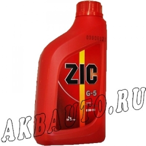 Масло трансмиссионное Zic G-5 80w90 GL-5 1Л купить в Москве по цене 400 рублей - АКБАВТО