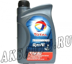 Масло трансмиссионнное Total Transmission DUAL 9 Fe 75W90 GL-4/5 Синтетика 1л купить в Москве по цене 660 рублей - АКБАВТО