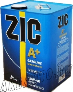 Масло моторное синтетика Zic X7 LS 10W-40 SM 6Л купить в Москве по цене 1670 рублей - АКБАВТО