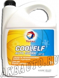 Антифриз Total Coolelf Auto Supra оранжевый 5л готовый купить в Москве по цене 1120 рублей - АКБАВТО