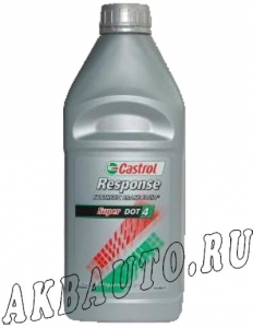 Тормозная жидкость Castrol Brake Fluid DOT-4 1Л купить в Москве по цене 560 рублей - АКБАВТО