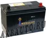 Аккумулятор автомобильный Medalist 75 А/ч 680 А обр. пол. 80D26L Азия авто (261x175x220) без бортика купить в Москве по цене 6200 рублей - АКБАВТО