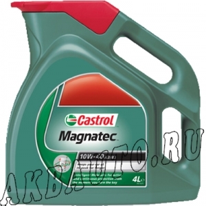 Масло моторное полусинтетическое Castrol Magnatec 10W40 R A3/B4 4л купить в Москве по цене 1290 рублей - АКБАВТО