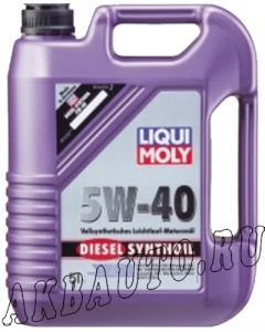 Масло дизельное синтетика LM Diesel Synthoil 5W40 5Л 1927 купить в Москве по цене 4390 рублей - АКБАВТО