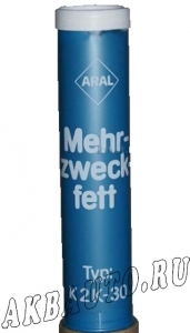 Смазка литиевая Aral К2к-30 400ГР купить в Москве по цене 150 рублей - АКБАВТО