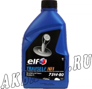 Масло трансмиссионное ELF Tranself NFJ 75W80 GL-4 1L купить в Москве по цене 535 рублей - АКБАВТО