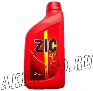 Масло трансмиссионное Zic Atf III 1Л купить в Москве по цене 460 рублей - АКБАВТО