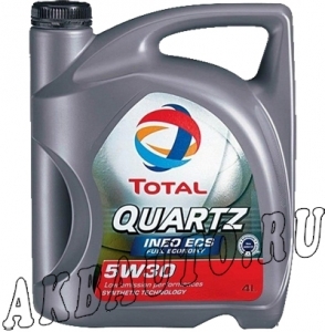 Масло моторное синтетика Total Quartz Ineo ECS 5W30 4L купить в Москве по цене 1660 рублей - АКБАВТО