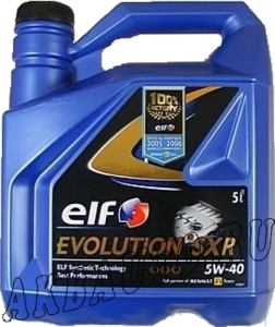 Масло моторное синтетика Evolution Sxr 5W40 SL/CF 5Л купить в Москве по цене 1403 рубля - АКБАВТО