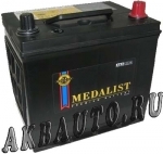 Аккумулятор автомобильный Medalist 65 А/ч 580 А обр. пол. 75D23L Азия авто (232x175x225) с бортиком купить в Москве по цене 5700 рублей - АКБАВТО