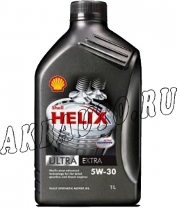 Масло моторное синтетическое Shell Ultra Extra 5W30 1л купить в Москве по цене 475 рублей - АКБАВТО