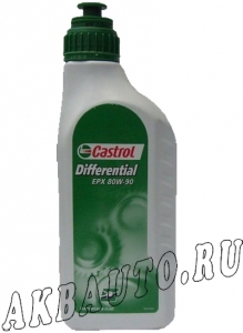 Масло трансмиссионное Castrol Axle EPX 80W90 GL-5 1л купить в Москве по цене 315 рублей - АКБАВТО