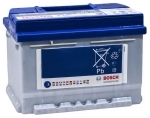 Аккумулятор автомобильный Bosch Silver S4004 60 А/ч 540 A обр. пол. Евро авто (242x175x175)