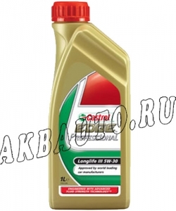 Масло моторное синтетическое Castrol EDGE Professional Longlife III VW 5W30 504.00/507.00 1л купить в Москве по цене 690 рублей - АКБАВТО