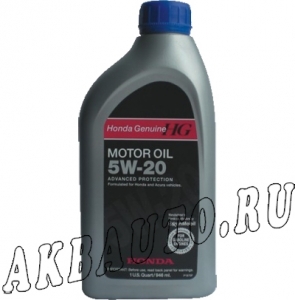 Масло моторное Honda Sinthetic Blend 5W20 SN 0.946л 08798-9032 купить в Москве по цене 260 рублей - АКБАВТО