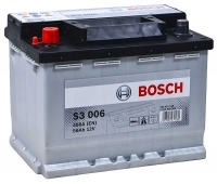 Аккумулятор автомобильный Bosch S3006 56 А/ч 480 A прям. пол. Росс. авто (242x175x190) купить в Москве по цене 3500 рублей - АКБАВТО