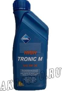 Масло моторное синтетическое Aral High Tronic M 5W40 SN/CF 1Л (разливное) купить в Москве по цене 375 рублей - АКБАВТО