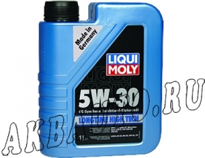 Масло моторное синтетика LM Longtime Higt Tech 5w30 1Л 7563 / 39005 купить в Москве по цене 660 рублей - АКБАВТО