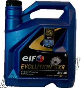 Масло моторное синтетика ELF Evolution 900 SXR 5W40 4L купить в Москве по цене 1800 рублей - АКБАВТО